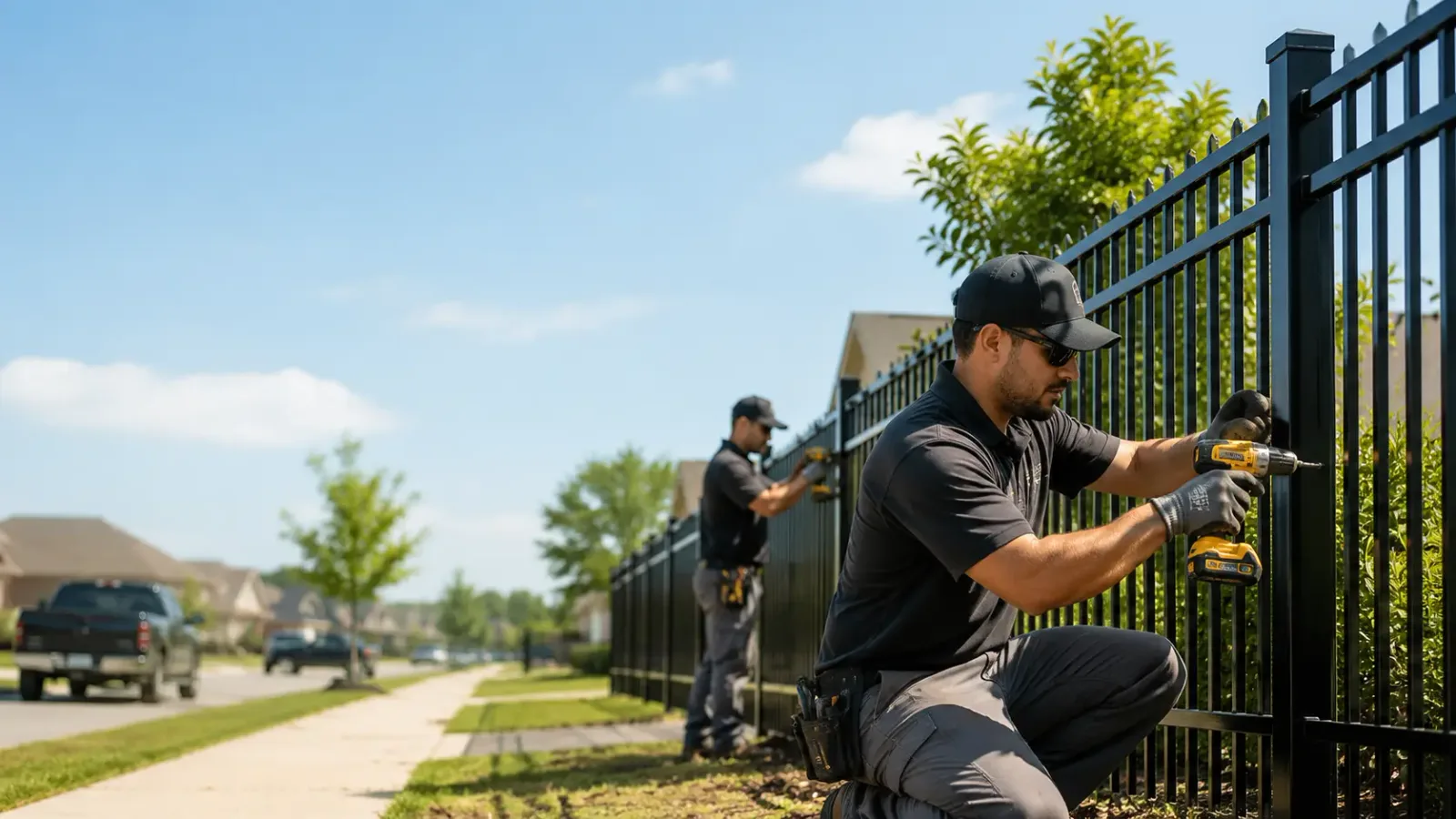 Metal Fence Installation in Dryden, MI